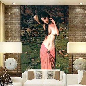 Tranh SP5670 thiếu nữ khỏa thân nghệ thuật