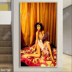 Tranh SP5657 người đẹp gợi cảm file psd