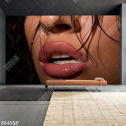 Tranh đôi môi gợi cảm