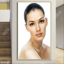 Tranh SP5595 gương mặt đẹp không tì vết