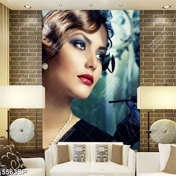 Tranh cô gái xinh đẹp SP5563