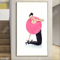 Tranh cô gái tạo dáng nghệ thuật mã số SP5550