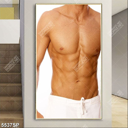 Tranh body nam tính treo spa mã số SP5537