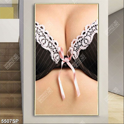 Tranh vòng một gợi cảm