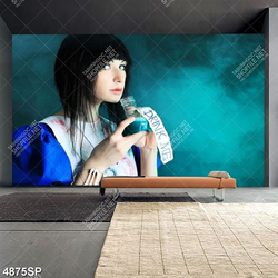 Tranh cô gái trẻ