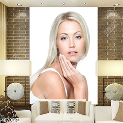 Tranh cô gái đẹp in chất lượng cao