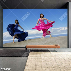 Tranh khổ ngang treo tường spa