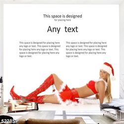 Tranh gương mặt đẹp treo trang trí tường spa