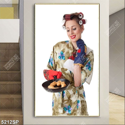 Tranh người mẫu đẹp chất lượng cao trang tri spa