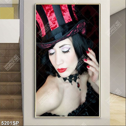 Tranh người mẫu đẹp chất lượng cao trang tri spa