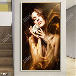 Tranh đẹp trang trí tường spa