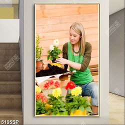 Tranh khổ ngang treo tường spa