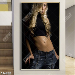 Tranh khổ dọc treo tường spa