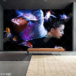 Tranh khổ ngang treo tường spa