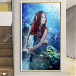 Tranh khổ ngang treo tường spa