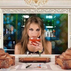 Tranh khổ dọc treo tường spa