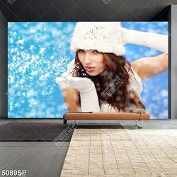 Tranh người mẫu đẹp chất lượng cao trang tri spa