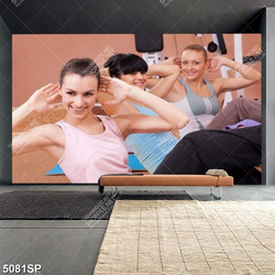 Tranh cô gái đẹp trang trí spa