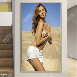 Tranh khổ dọc treo tường spa