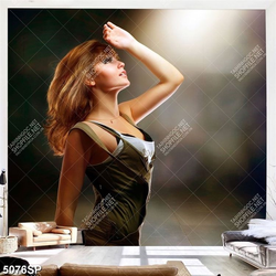 Tranh người mẫu đẹp chất lượng cao trang tri spa