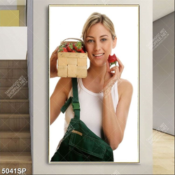 Tranh người mẫu đẹp chất lượng cao trang tri spa