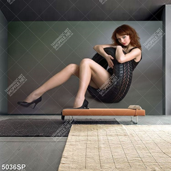 Tranh cô gái đẹp trang trí spa