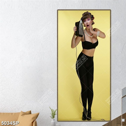 Tranh khổ dọc treo tường spa