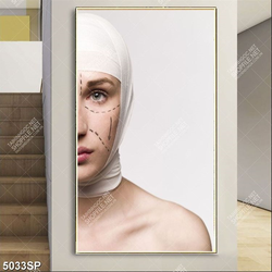 Tranh khổ ngang treo tường spa