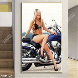 Tranh người mẫu đẹp chất lượng cao trang tri spa