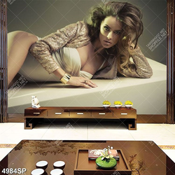 Tranh người đẹp gợi cảm treo spa