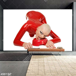 Tranh miêu nữ đỏ