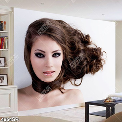 Tranh spa 4954 gương mặt cô gái xinh đẹp