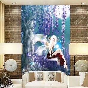 Tranh cô gái hoạt hình