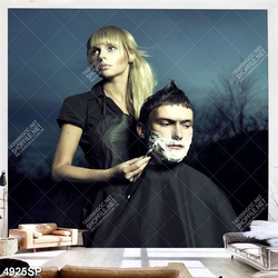 Tranh chàng trai và cô gái