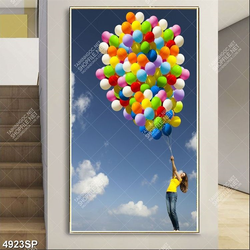 Tranh chùm bong bóng