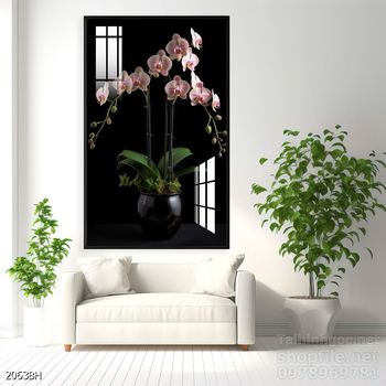 Mẫu tranh bình hoa treo tường đẹp nhất