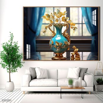 Tranh bình hoa đẹp