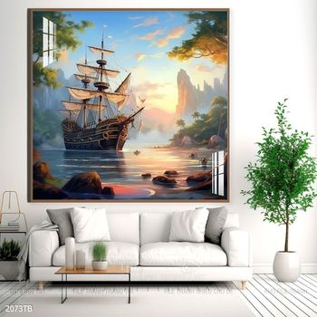 Tranh thuyền và biển