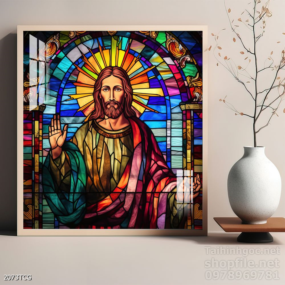 Tranh decor trang trí tường công giáo