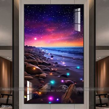 Tranh treo tường những chú cá heo đáng yêu