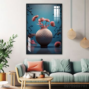 Tranh bình hoa đẹp