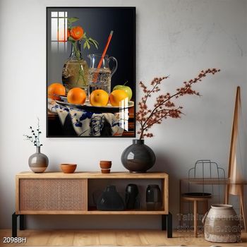 Mẫu tranh bình hoa trang trí tường đẹp tinh tế