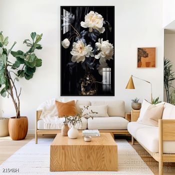 Tranh bình hoa hiện đại treo tường sang trọng ý nghĩa