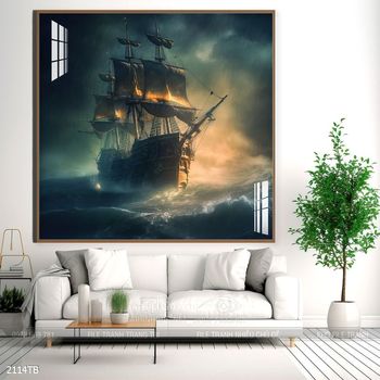 Tranh thuận buồm xuôi gió đẹp ấn tượng