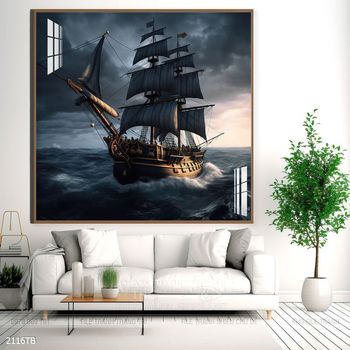 Tranh thuận buồm xuôi gió đẹp