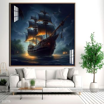 Tranh thuyền và biển