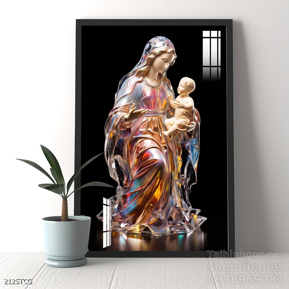 Tranh decor trang trí tường công giáo