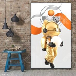 Tranh phi hành gia decor trang trí tường