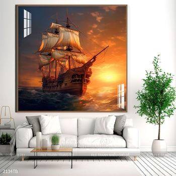 Tranh thuận buồm xuôi gió đẹp ấn tượng