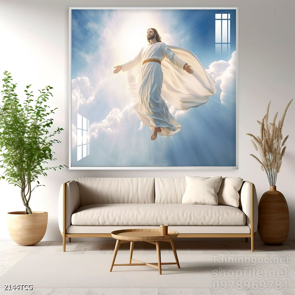 Tranh tranh trí tường công giáo sang trọng